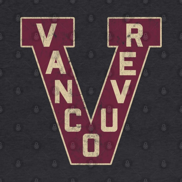 Vancouver Millionaires - Hockey Team - Faded/Distressed Style by CultOfRomance